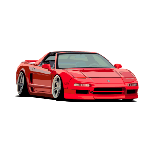 Honda Acura NSX Cartoon T-Shirt