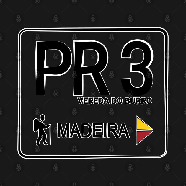 Madeira Island PR3 VEREDA DO BURRO logo by Donaby