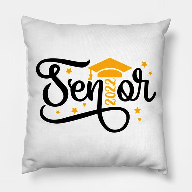 Seniors Class of 2022 Pillow by KsuAnn