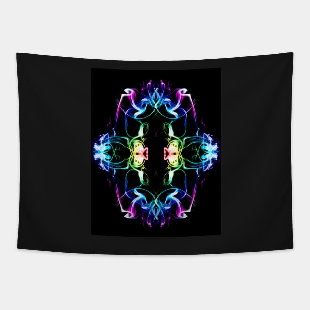 Smoke Art Abstract design Tapestry by AvonPerception