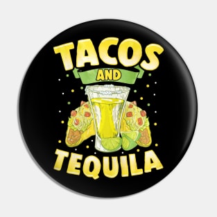 Tacos And Tequila Cinco De Mayo Pin