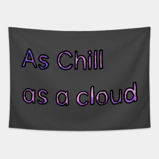 Chill as a Cloud - (Purple) Tapestry