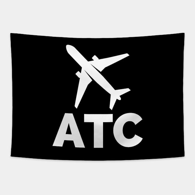 ATC (Air Traffic Controller) Tapestry by Jetmike