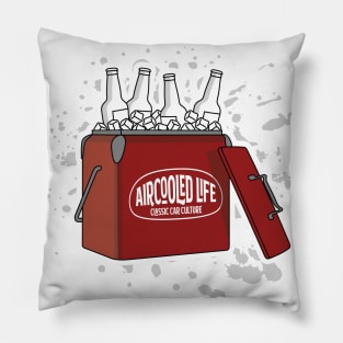 Aircooled Life Cool Box Beer Design T-Shirt Pillow