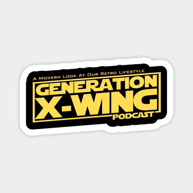 Generation X-Wing Podcast Basic Magnet by GenXWing