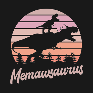 Memawsaurus T-Rex Dinosaur T-Shirt