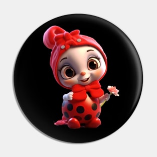 Enchanting Ladybird Pin