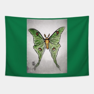 Luna moth Tapestry