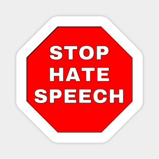 Stop Hate Speech Magnet