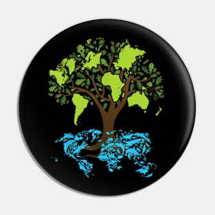 save the planet Pin