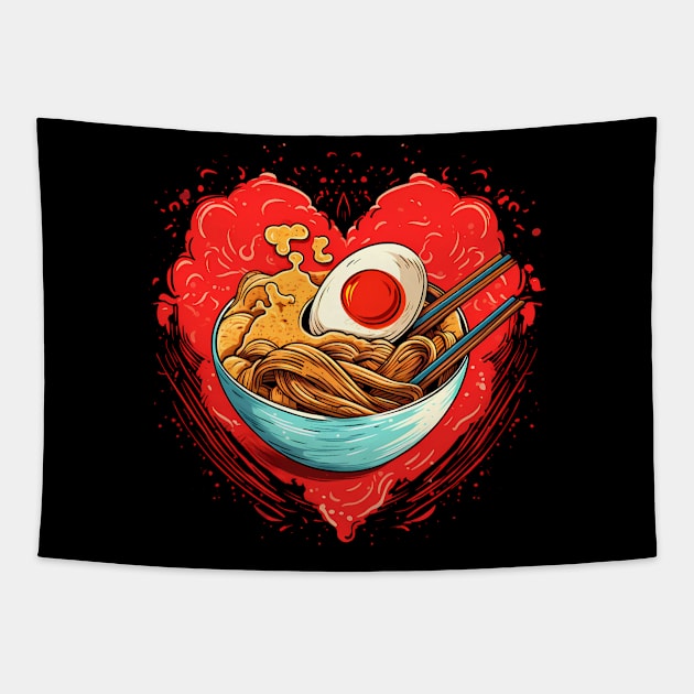 Ramen Lover Tapestry by Acid_rain