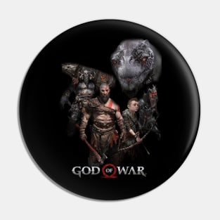 God of War, Friend and Foe Pin