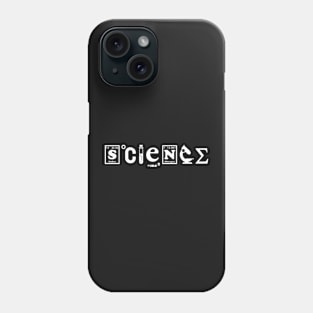 Scientific Symbols Science Phone Case