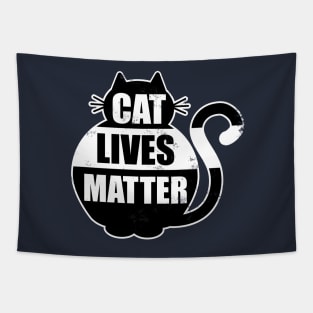 Cat Lives Matter Tapestry