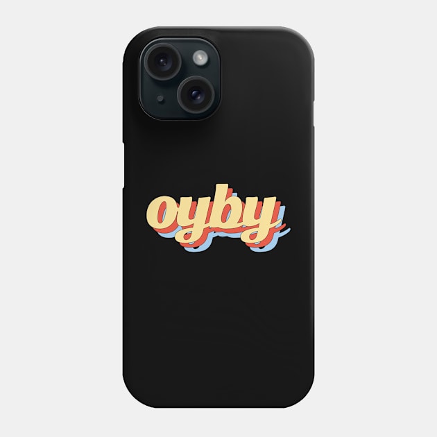 Oyby Logo 3 Color Tier Phone Case by oyby