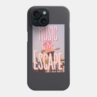 Music is my Escape Phone Case