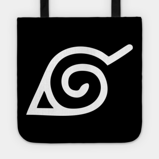 Konohagakure Hidden Leaf Village White Naruto Shippuden Tote Teepublic
