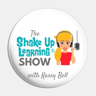 The Shake Up Learning Show Logo Pin