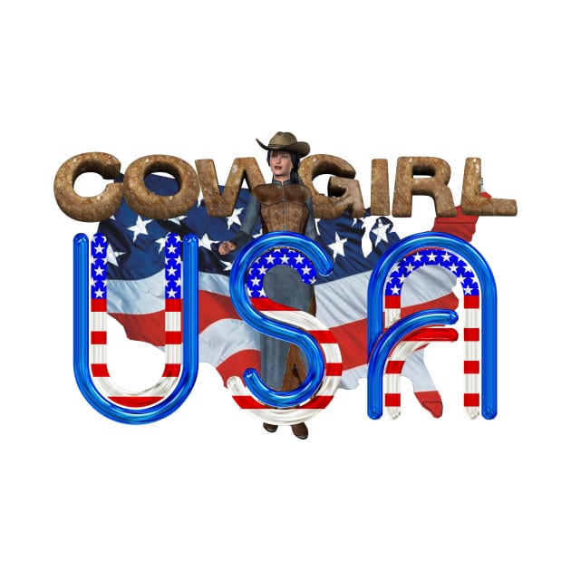 Cowgirl USA by teepossible