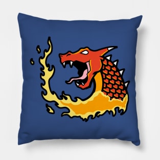 Fire Wyrm Pillow