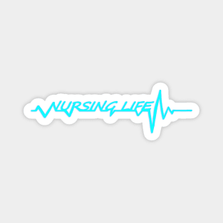 Nursing Life Tshirt mug stickers magnets Magnet