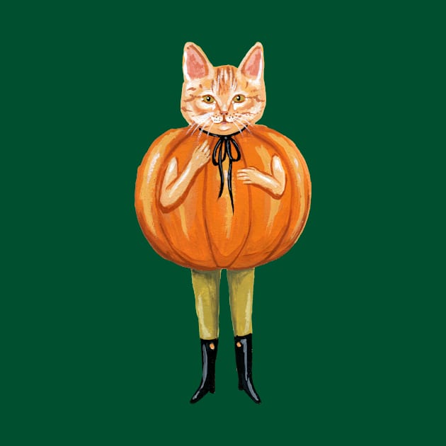 Pumpkin cat by KayleighRadcliffe