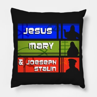 The Red Trinity Pillow