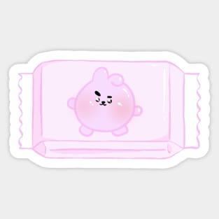BTS Jungkook/전정국, BT21 Cooky & mic Sticker for Sale by Gee Bee