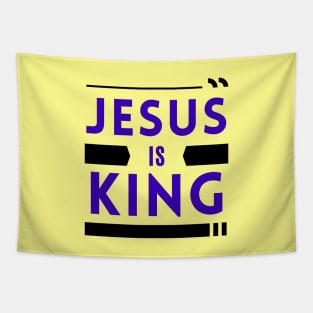 Jesus Is King | Christian Tapestry