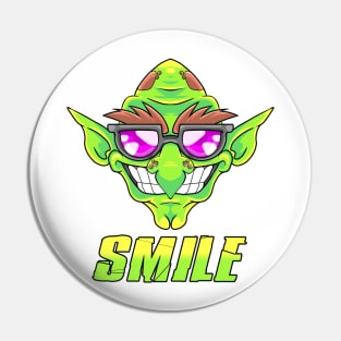 Goblin smile Pin