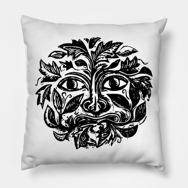 Forest dwellers Pillow by daghlashassan