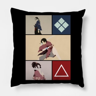 Fuu, Jin, And Mugen Pillow