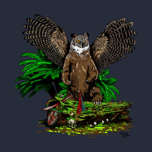 Owl Bear by Harley Warren