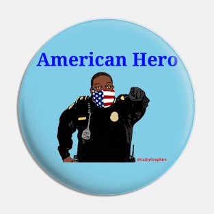 American Hero Pin