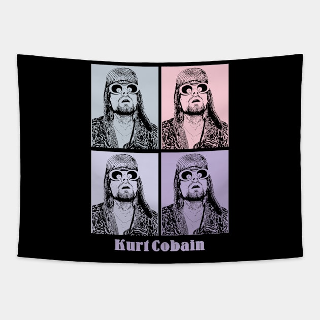 The 27 Club /// K.Cobain Tapestry by KERIKIL