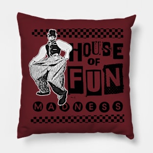 House fun The retro Pillow