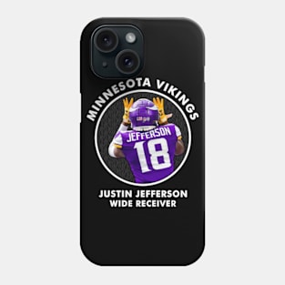 JUSTIN JEFFERSON - WR - MINNESOTA VIKINGS Phone Case