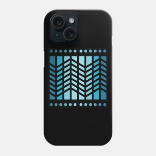 “Dimensional Extension” - V.3 Blue - (Geometric Art) (Dimensions) - Doc Labs Phone Case