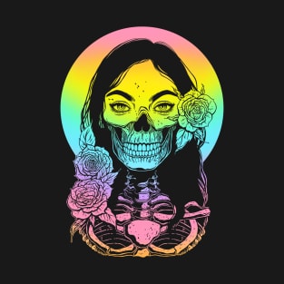 Dead Girl. Death T-Shirt