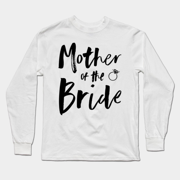 mother of the bride long sleeve shirt