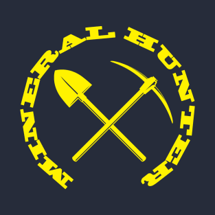 Mineral Hunter - Yellow Logo T-Shirt