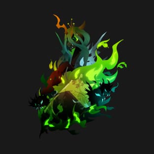 Queen Chrysalis with Changelings T-Shirt