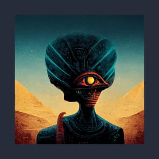 Alien in Ancient Egypt T-Shirt