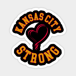 Kansas City Strong Heart Magnet