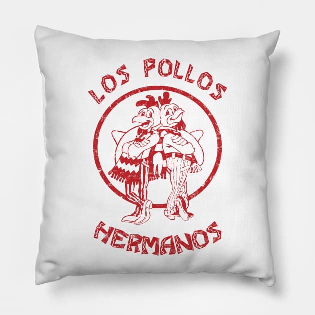 Los pollos hermanos Breaking Bad Pillow by mercert