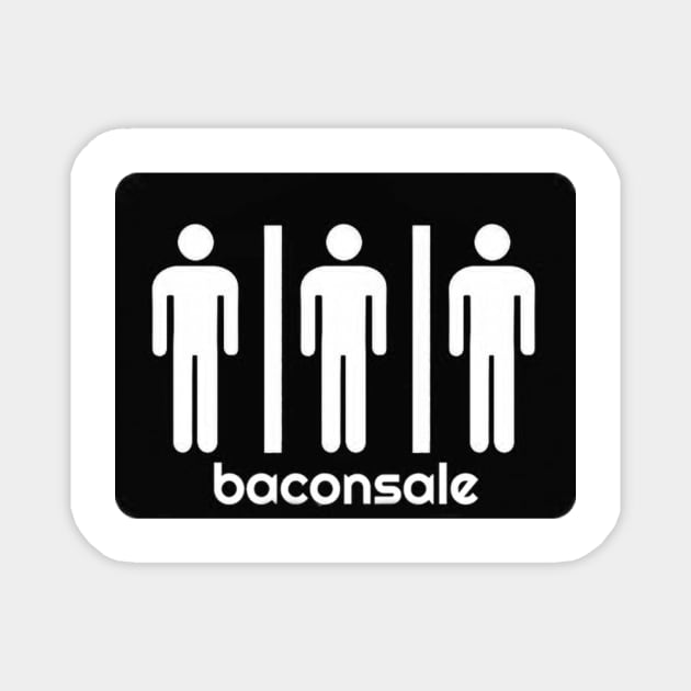 Bathroom Baconsale Boys Magnet by baconsale