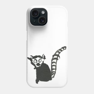 Lemur Doodle Phone Case