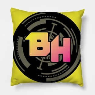 BH Black Crosshairs Pillow