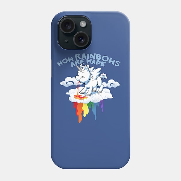 The Origin of Rainbows Phone Case by Dooomcat