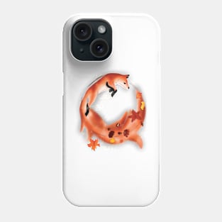 Autumn fox Phone Case